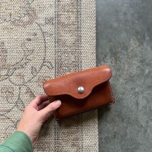Antique Leather Wallet/Case